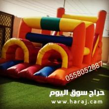 نطيطات ...نطيطات زحاليق مائيه ملعب صابوني للإيجار جده 0558052887
