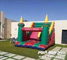 للإيجار نطيطه زحليقه مائية ملعب صابوني